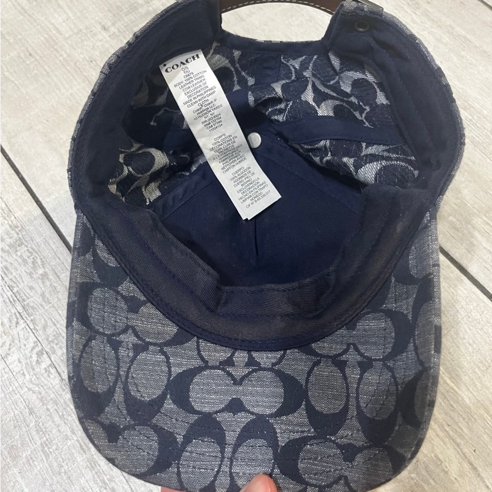 Coach men's hat snap back 

sku:HA - Picture 2 of 5